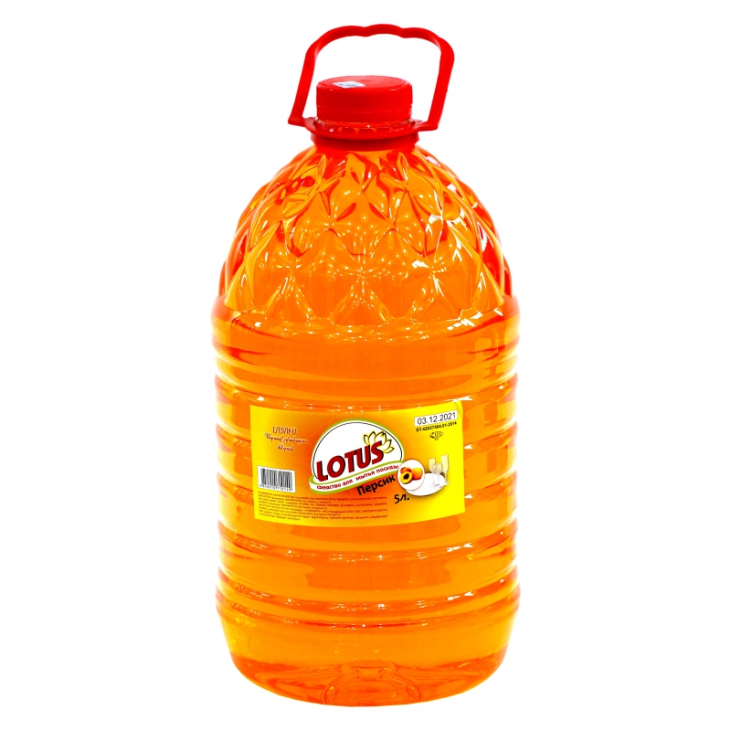 Հեղուկ Սպասքի Lotus 5լ Դեղձ 2